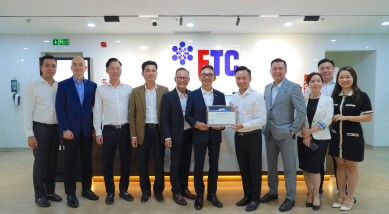 Phó Chủ tịch các thị trường mới nổi Châu á của Dell Technologies tới thăm và chúc mừng ETC trở thành đối tác Titanium