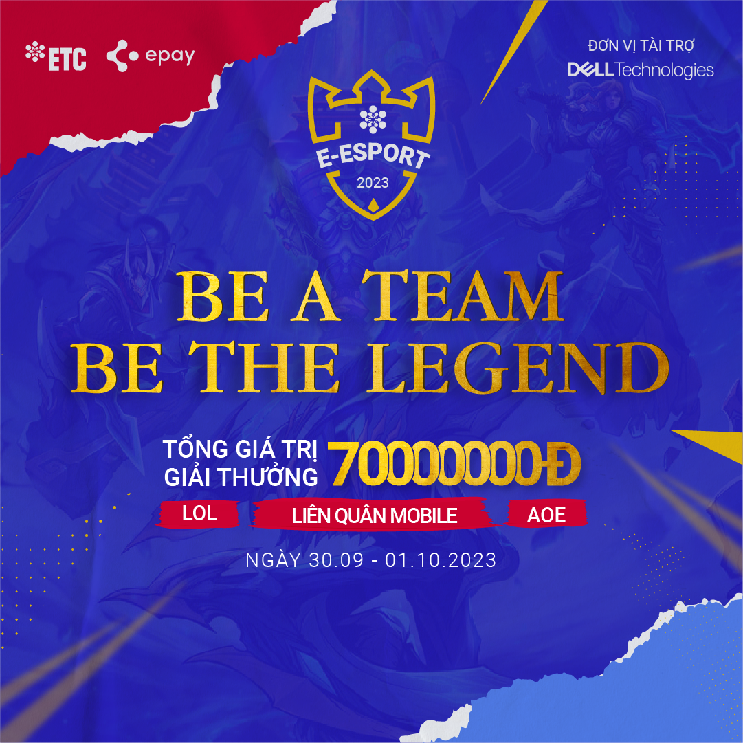 Khởi tranh giải thể thao điện tử: E-Esport 2023 đã trở lại và lợi hại hơn xưa