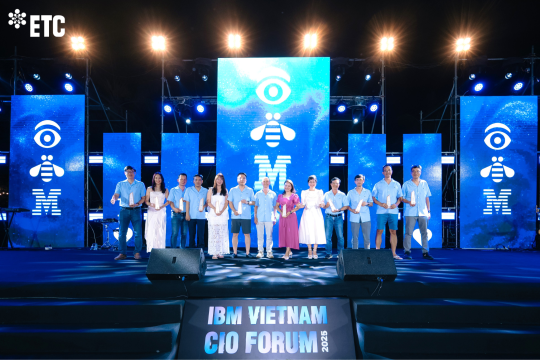 ETC ĐỒNG HÀNH CÙNG IBM TẠI IBM VIETNAM CIO FORUM 2025