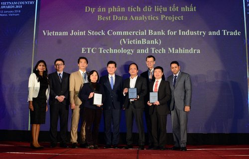 ETC nhận giải thưởng "Dự án Phân tích dữ liệu tốt nhất Việt Nam" của Asian Banker