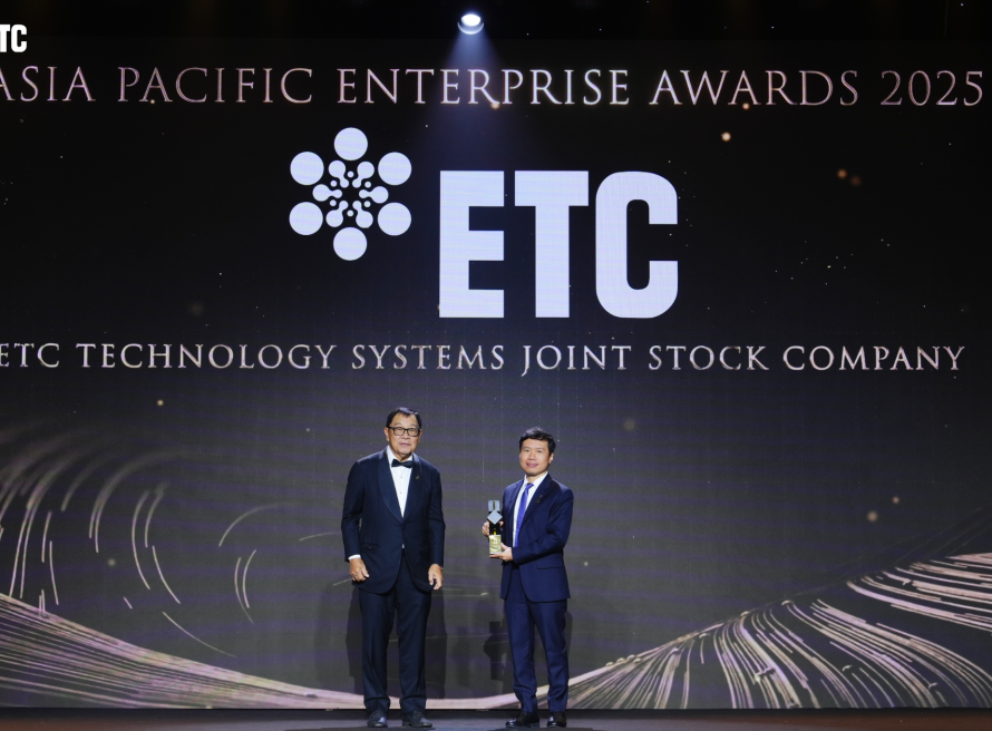 ETC - DOANH NGHIỆP XUẤT SẮC CHÂU Á TẠI GIẢI THƯỞNG APEA 2025