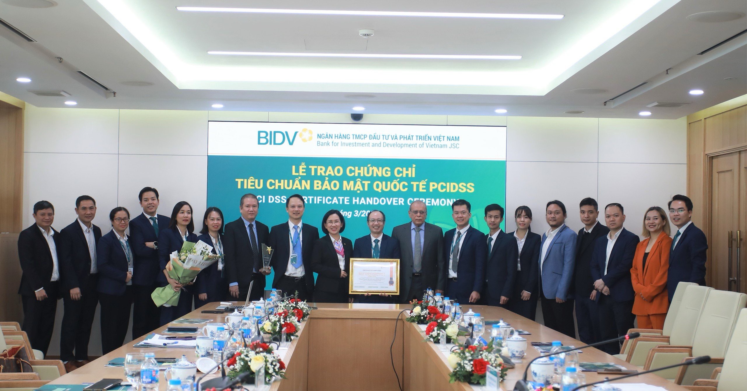 ETC đồng hành tư vấn đánh giá, cấp chứng nhận tuân thủ PCI DSS phiên bản mới nhất cho BIDV